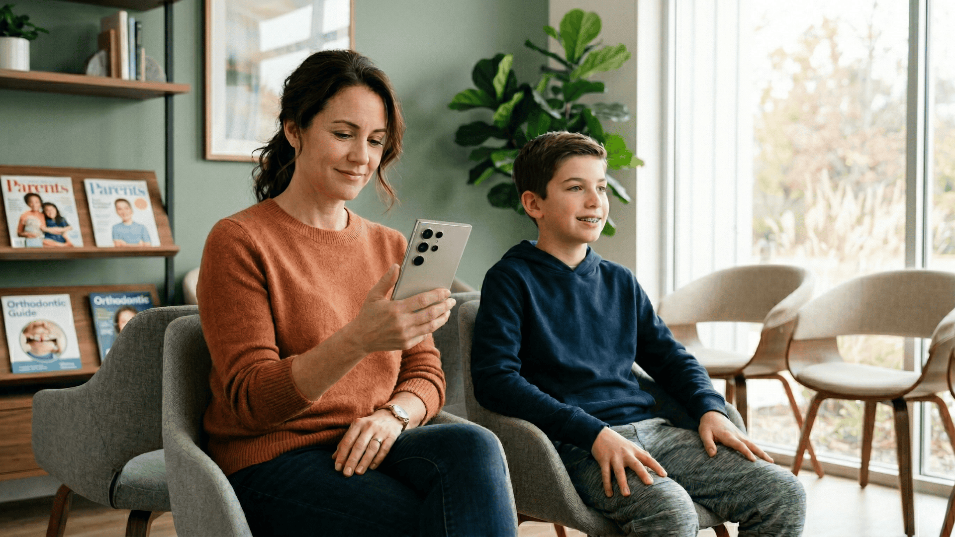 Cloud 9 orthodontic text-to-pay payment plan balance collection SMS secure link two taps parent patient AR recovery - landscape