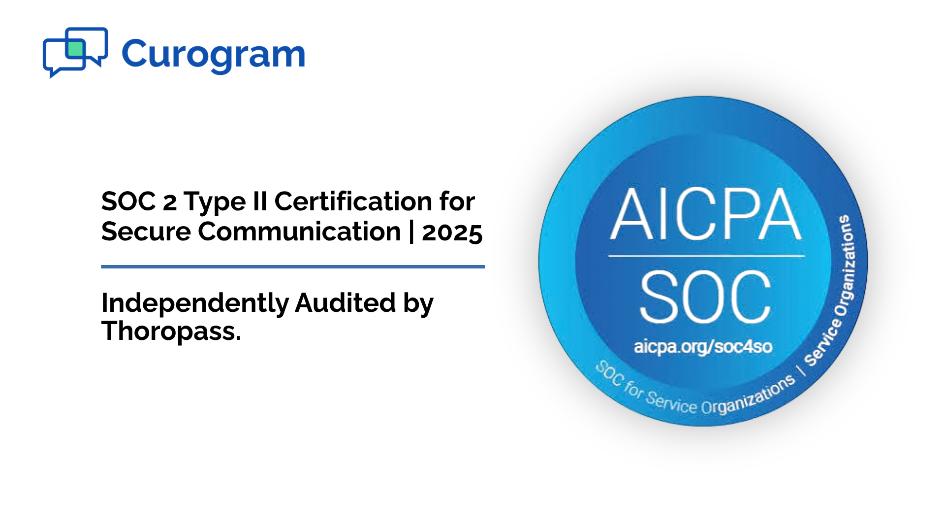 Curogram Earns SOC 2 Certification for Secure Communication