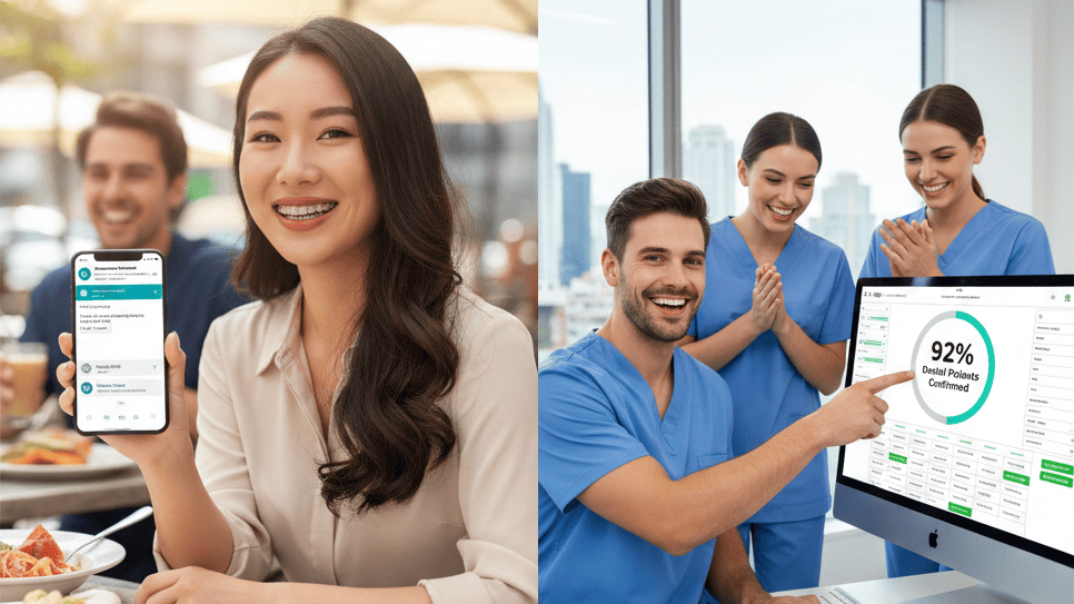 Improve attendance in your dental clinic using prep reminders