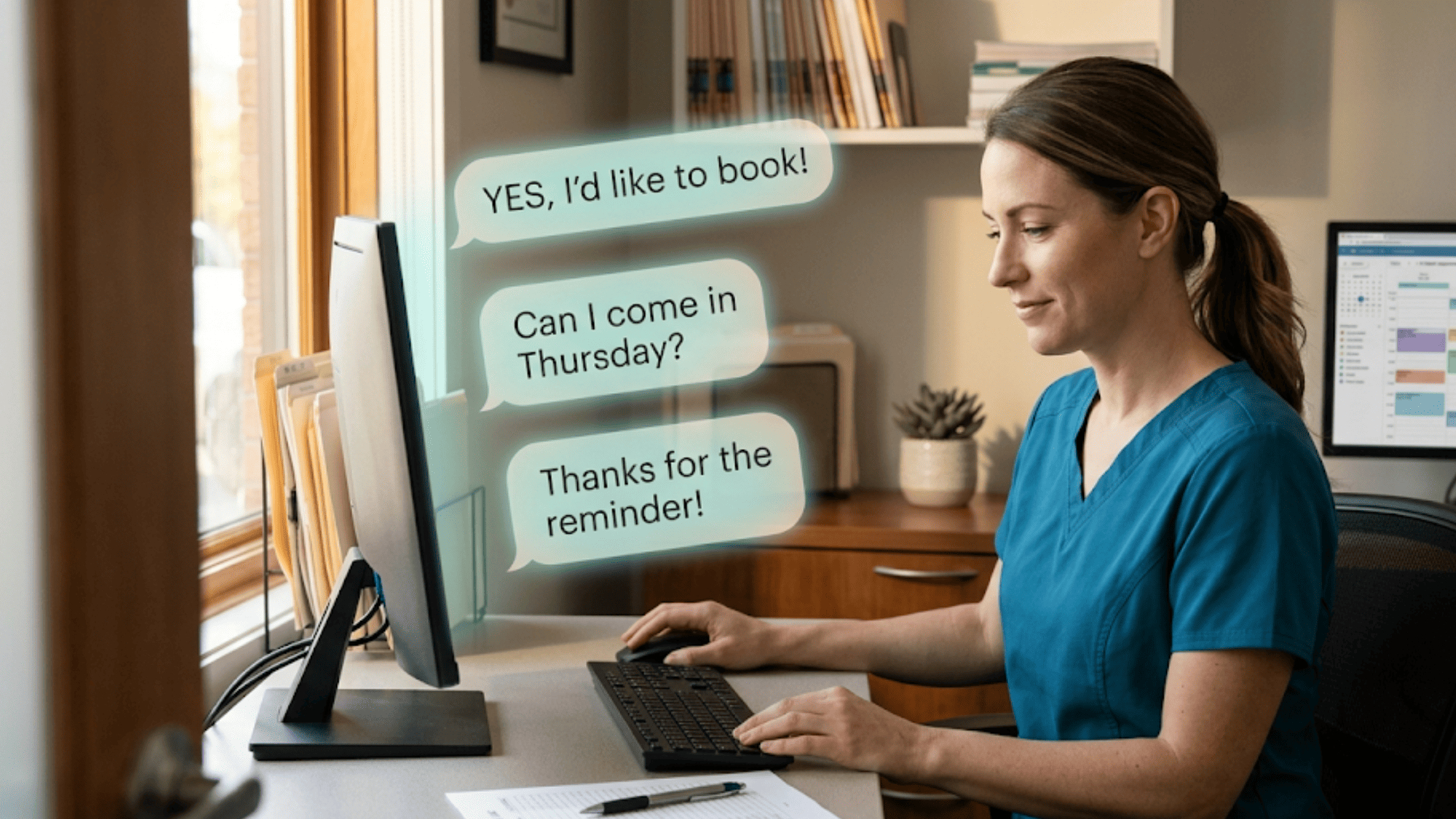 Medical staff using one-click broadcast tool to send recall messages to lapsed DrChrono patients