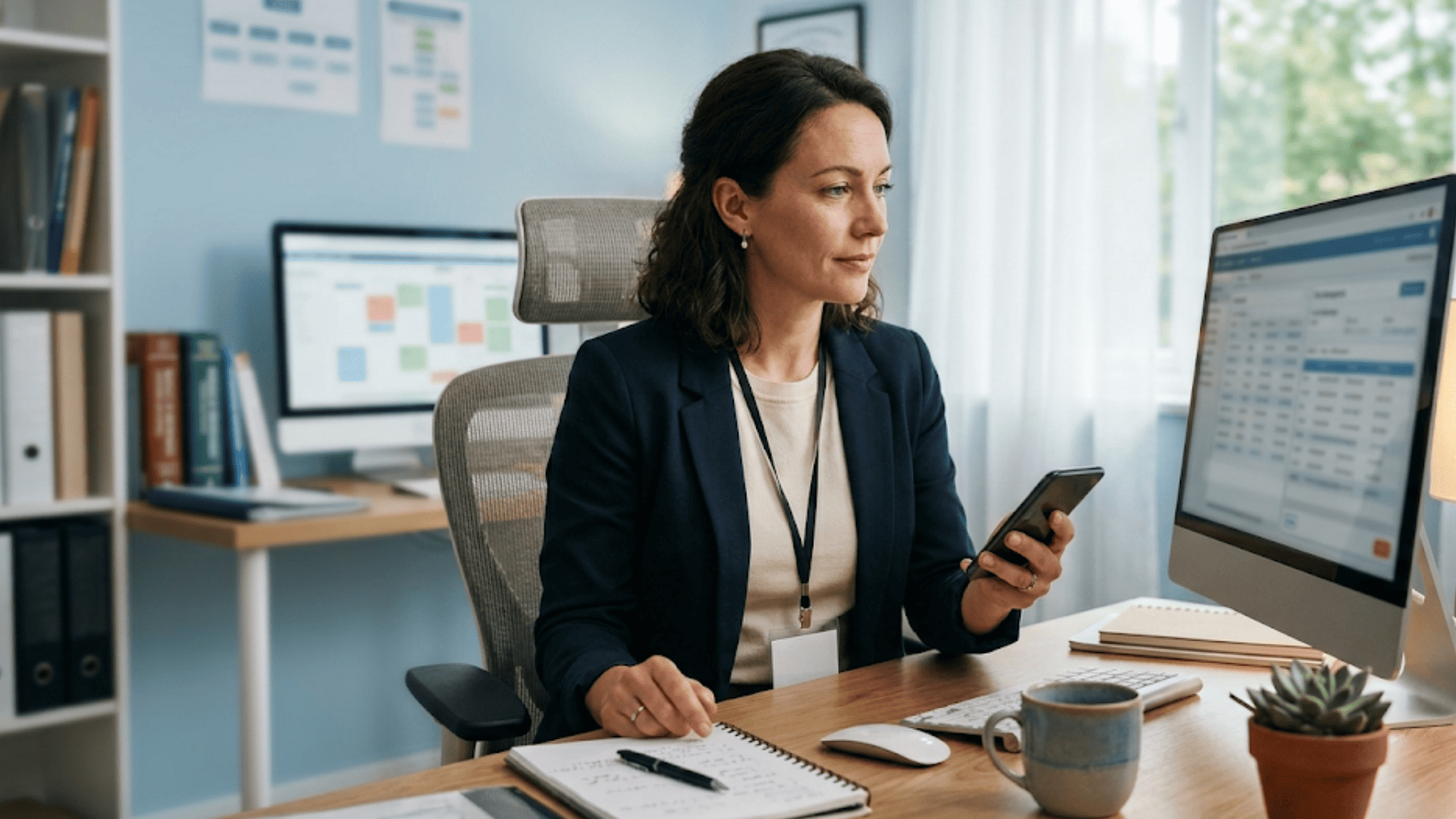 Healthcare operations coordinator designing a telehealth SUD program workflow