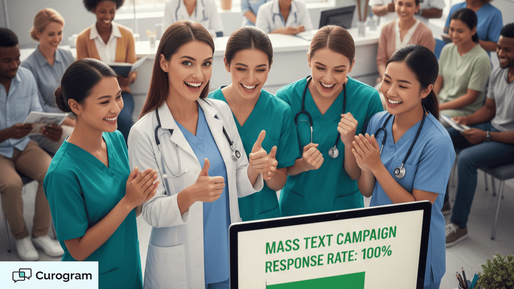 How mass texting with Curogram boosts engagement and revenue