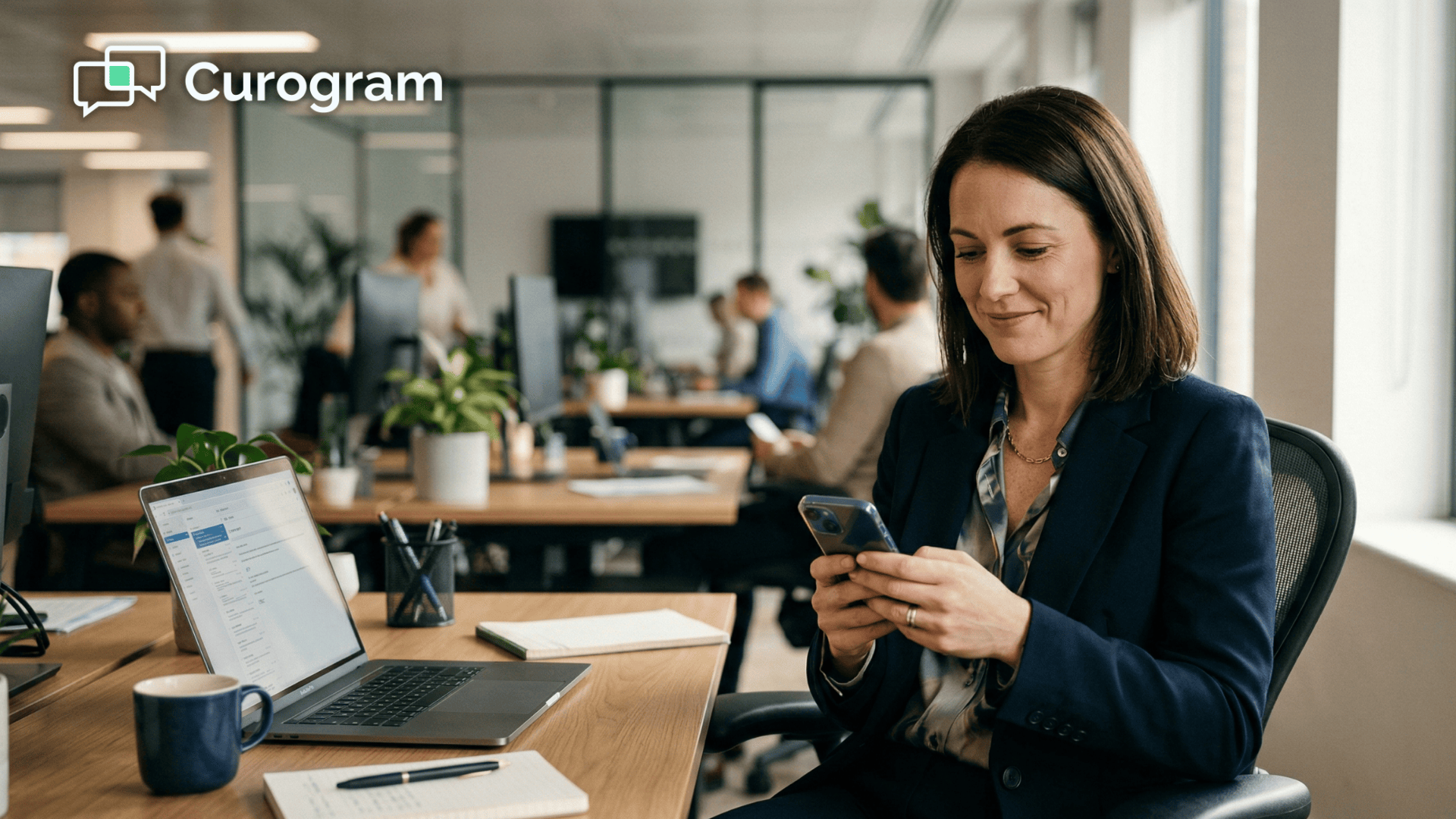 Parent texting YES to confirm a Cloud 9 orthodontic appointment reminder on her phone