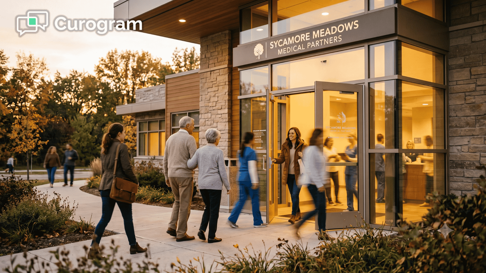Patients arriving at a medical practice known for its 5-star Google reviews