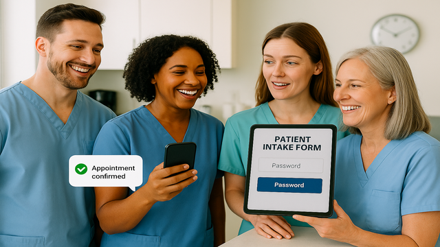 happy-patients-doctor-office