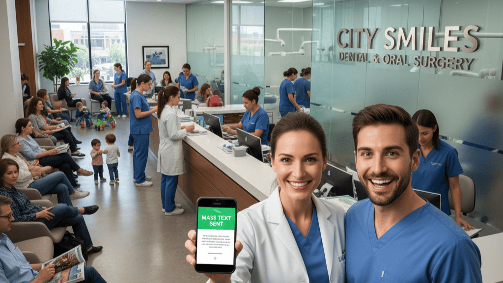 Use mass texting for your oral surgery practice and get more bookings now