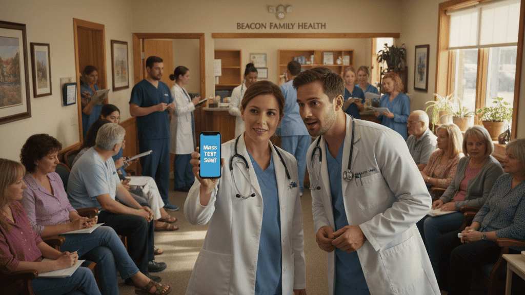 Mass texting is the best way to keep your patients informed for your small clinic.