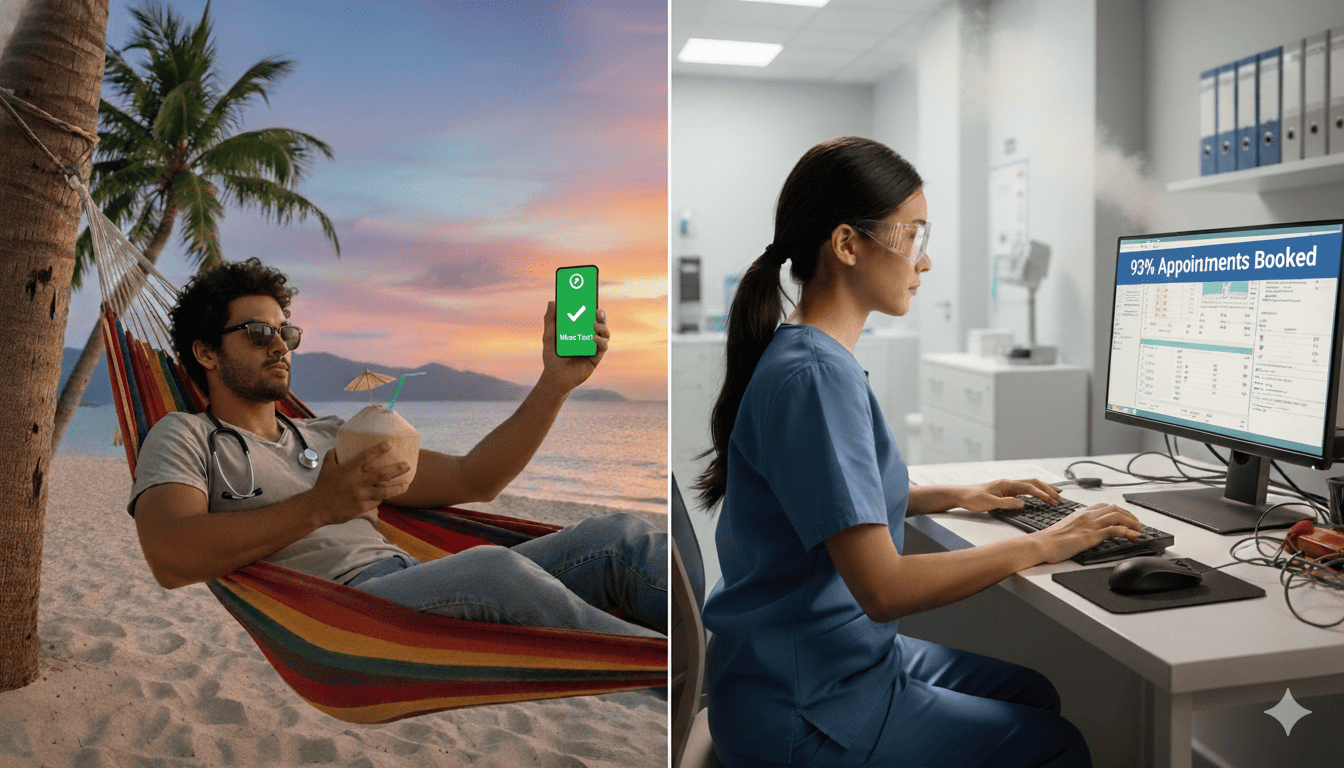 Mass texting is the key to HIPAA-compliant automation so you can sit back and relax while your calendar fills up