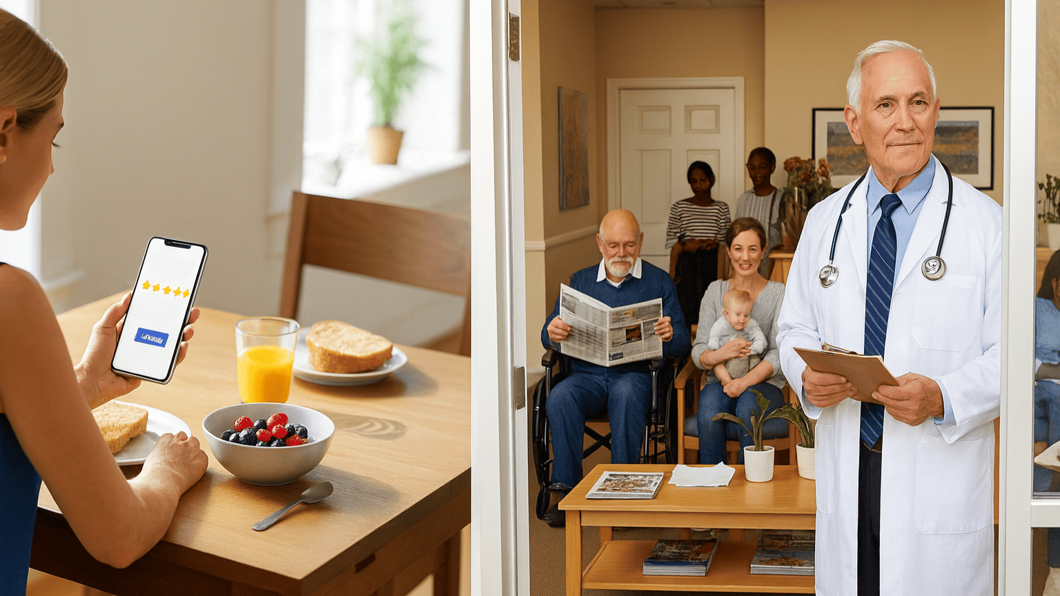 A clinic using the Tebra EMR system can benefit from reputation management tools to increase its online reviews.