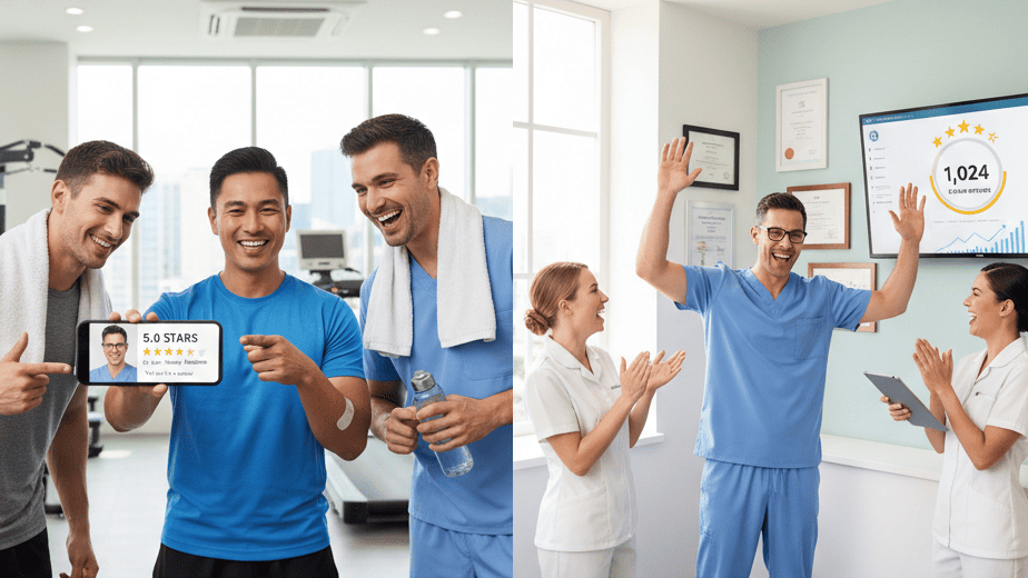 The key to more 5-star ratings is by automating online review collection.