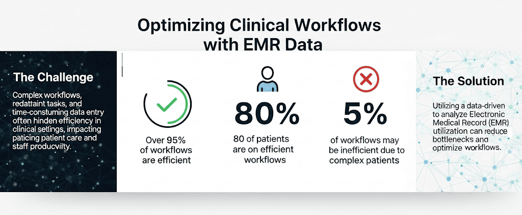 Summary of the abstract of "Inferring Clinical Workflow Efficiency via Electronic Medical Record Utilization" (2015) by Chen, et. al.