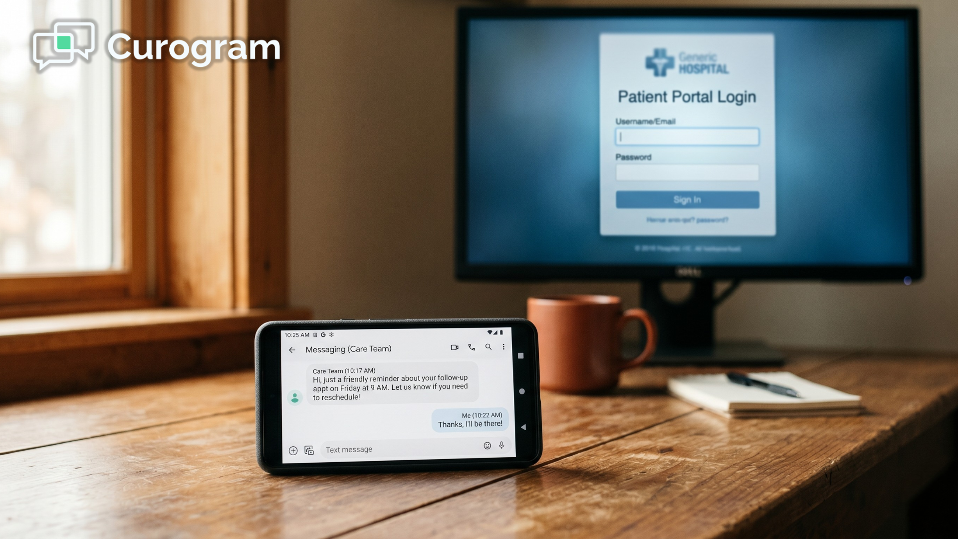 HIPAA 2-Way Texting for Netsmart BH | Curogram