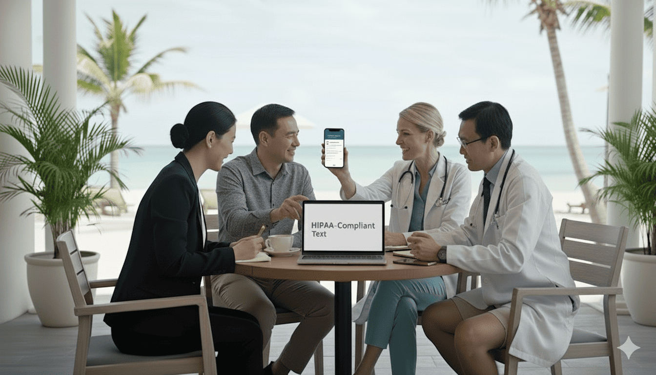 Examples of HIPAA-Compliant Texting Workflows in AdvancedMD Clinics