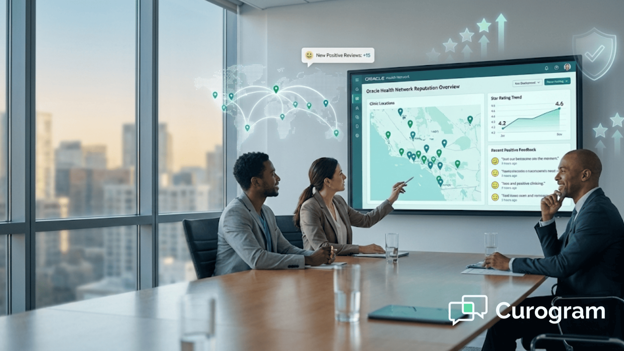 Online Reputation Protection for Oracle Health Networks