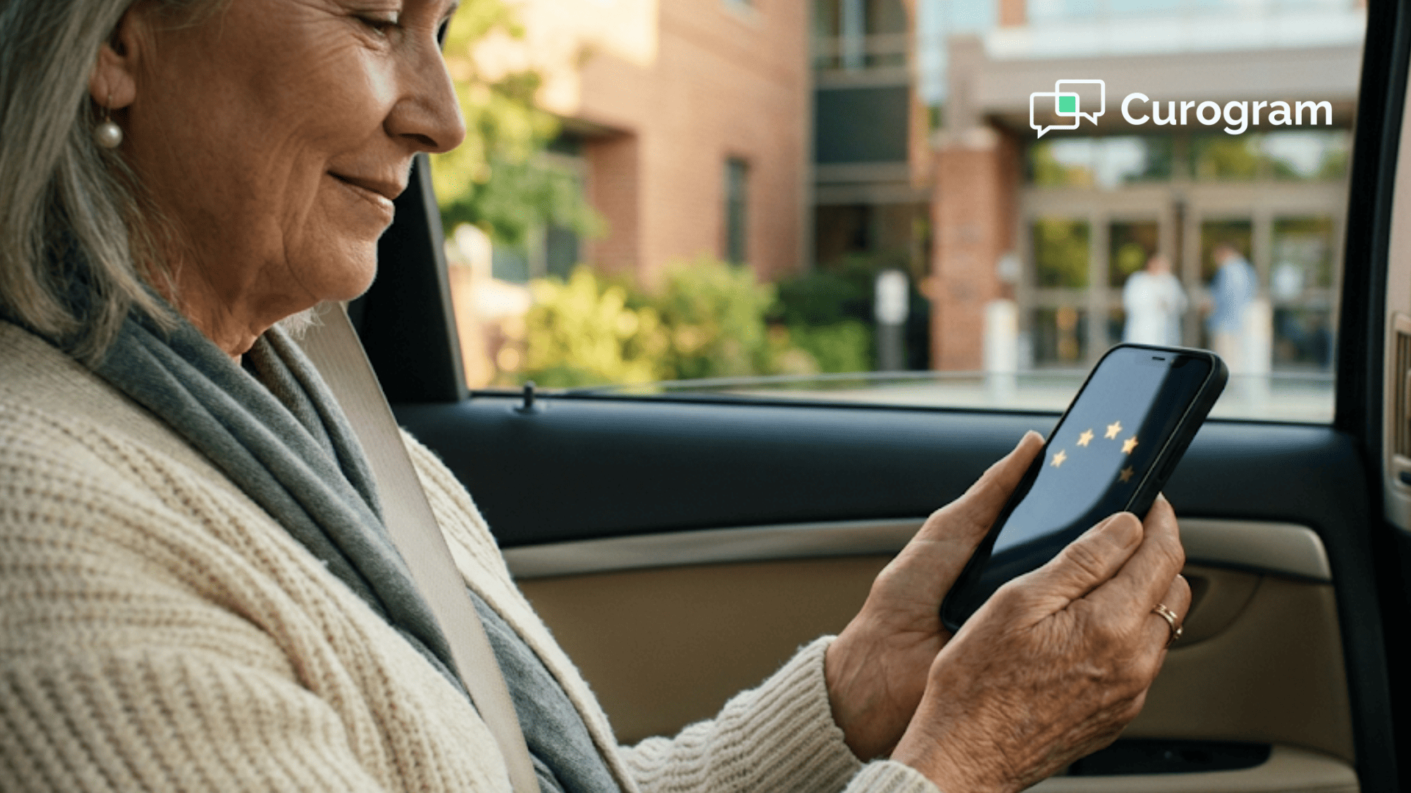 Send a CureMD Post-Visit Google Review Text for Patients Fast