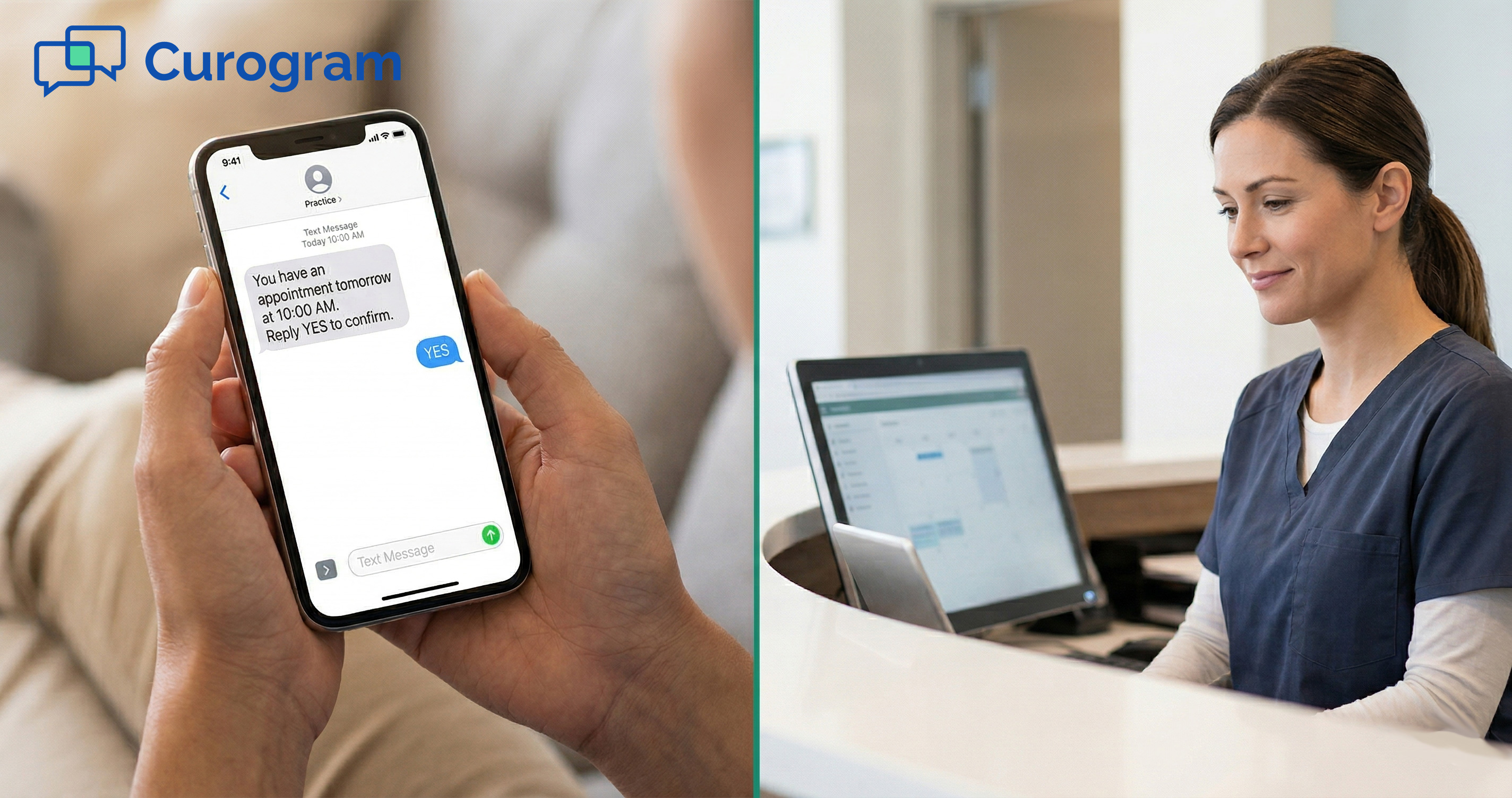 Confirm Your AdvancedMD Appointment via Text | One Reply, Confirmed
