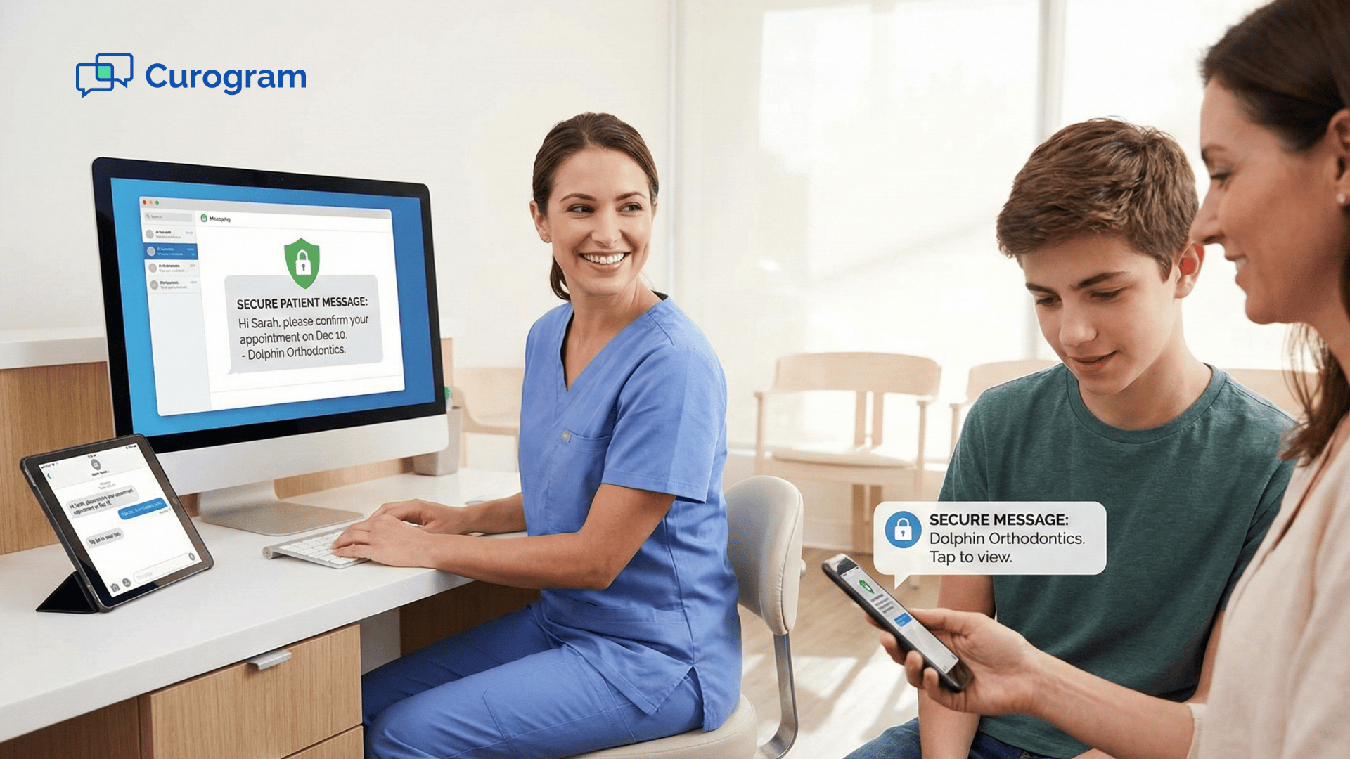 Boosting Compliance and Patient Satisfaction with HIPAA Texting in Dolphin