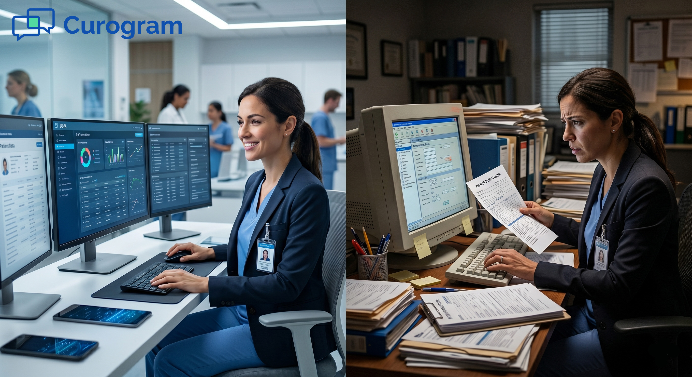 Curogram vs. Demandforce: EHR Integration Architecture