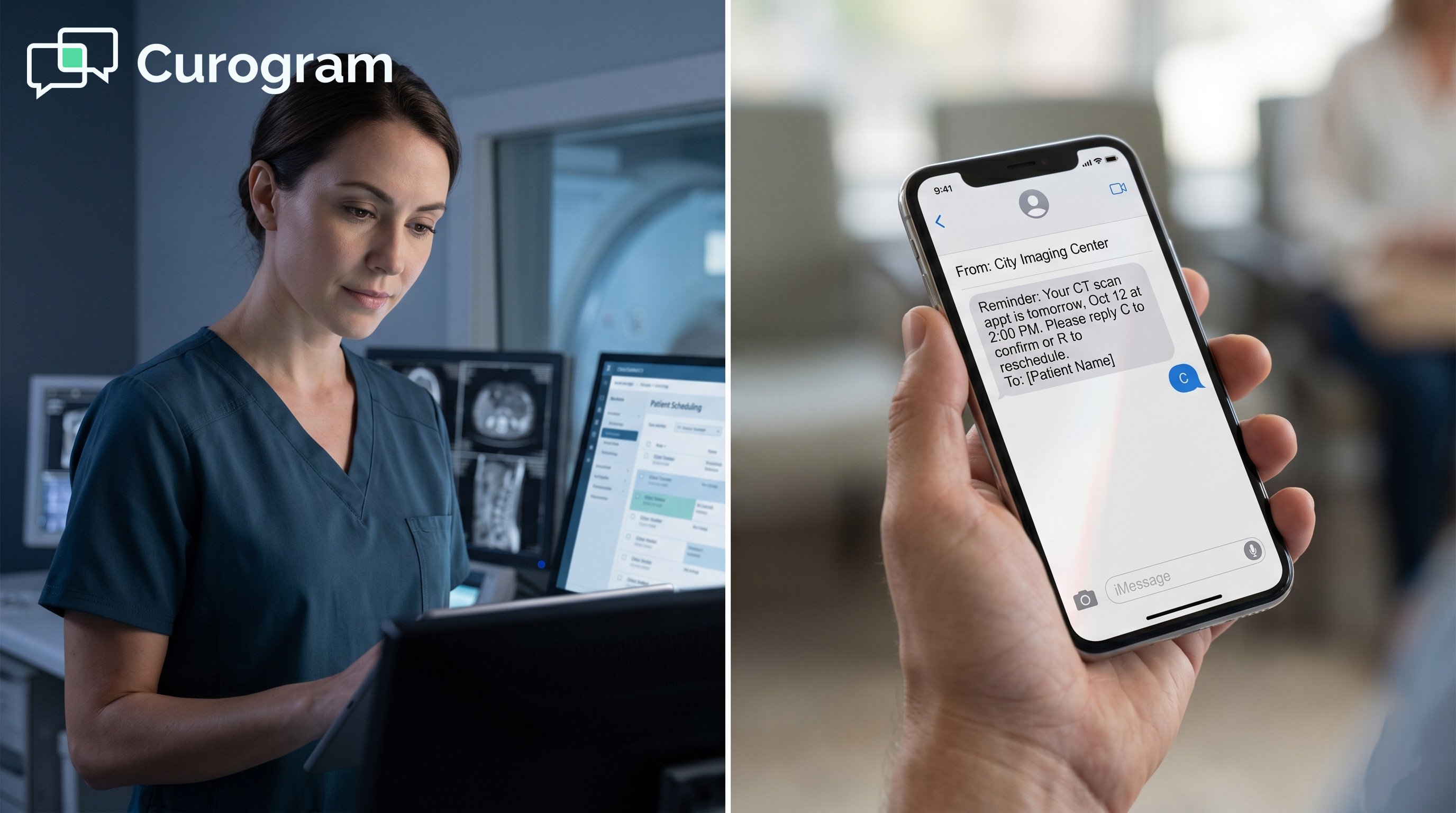 HIPAA-Compliant 2-Way Texting for StreamlineMD Imaging Centers
