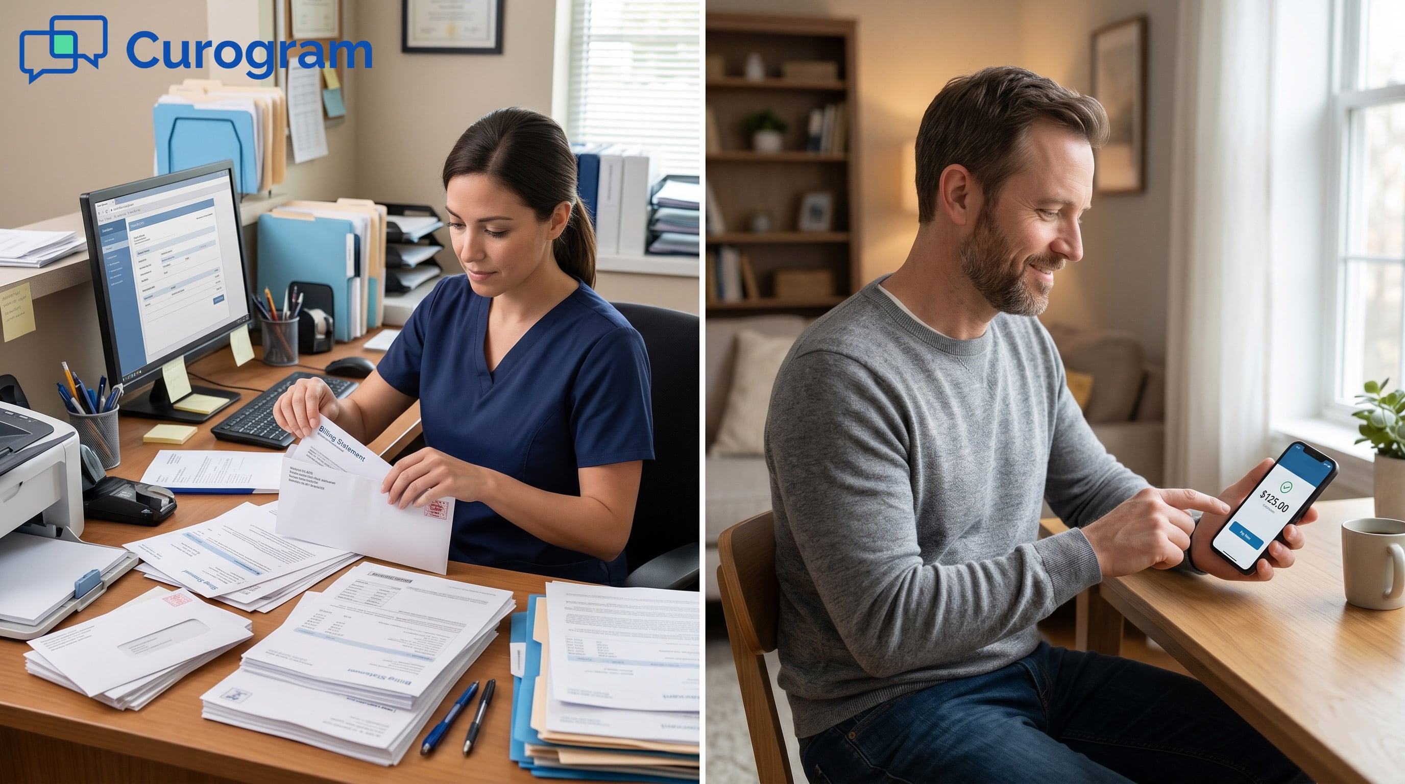 Text-to-Pay for Proven EHR Billing | Curogram