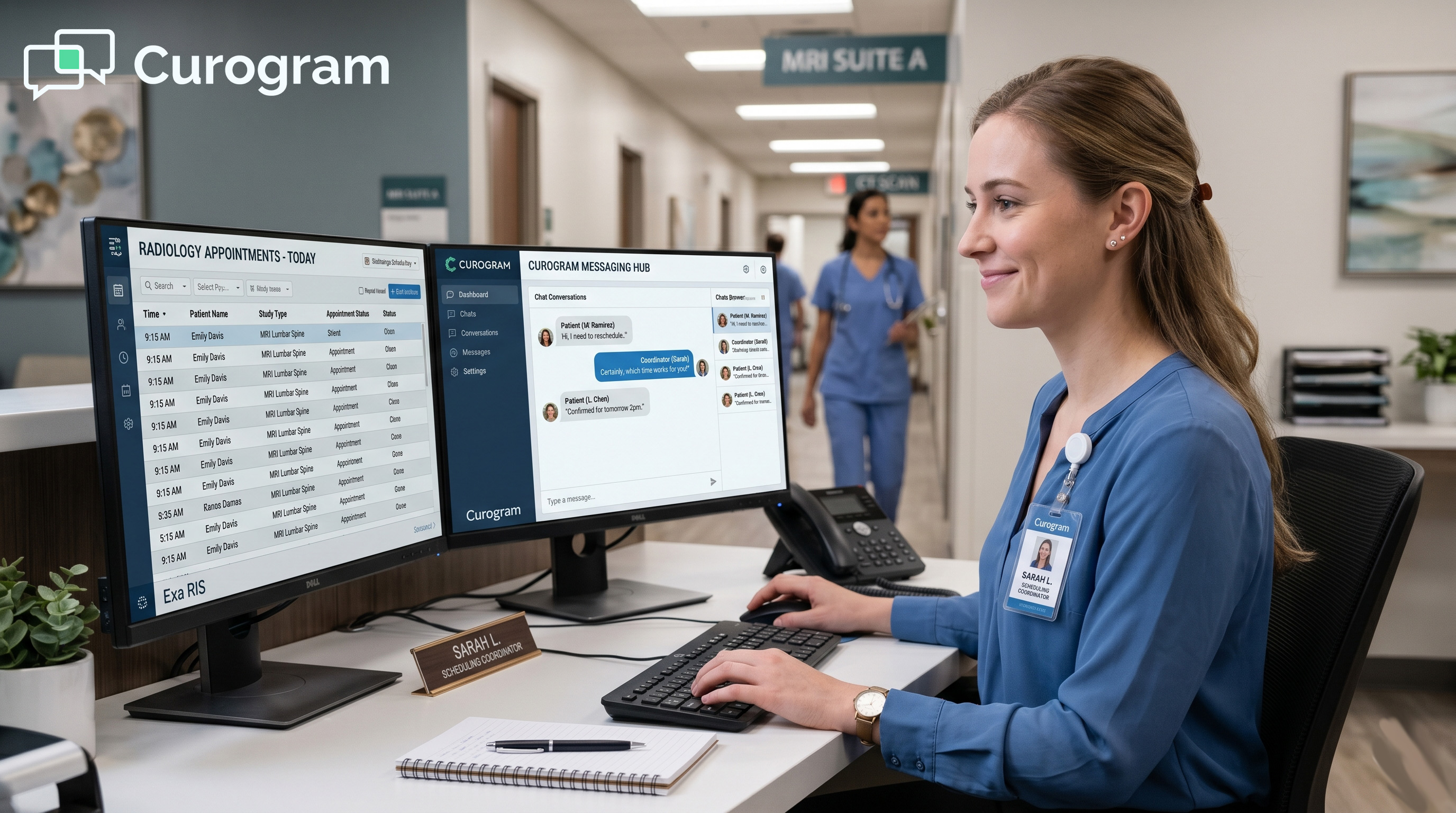 Reduce Imaging Center Phone Volume | HIPAA Text Dashboard