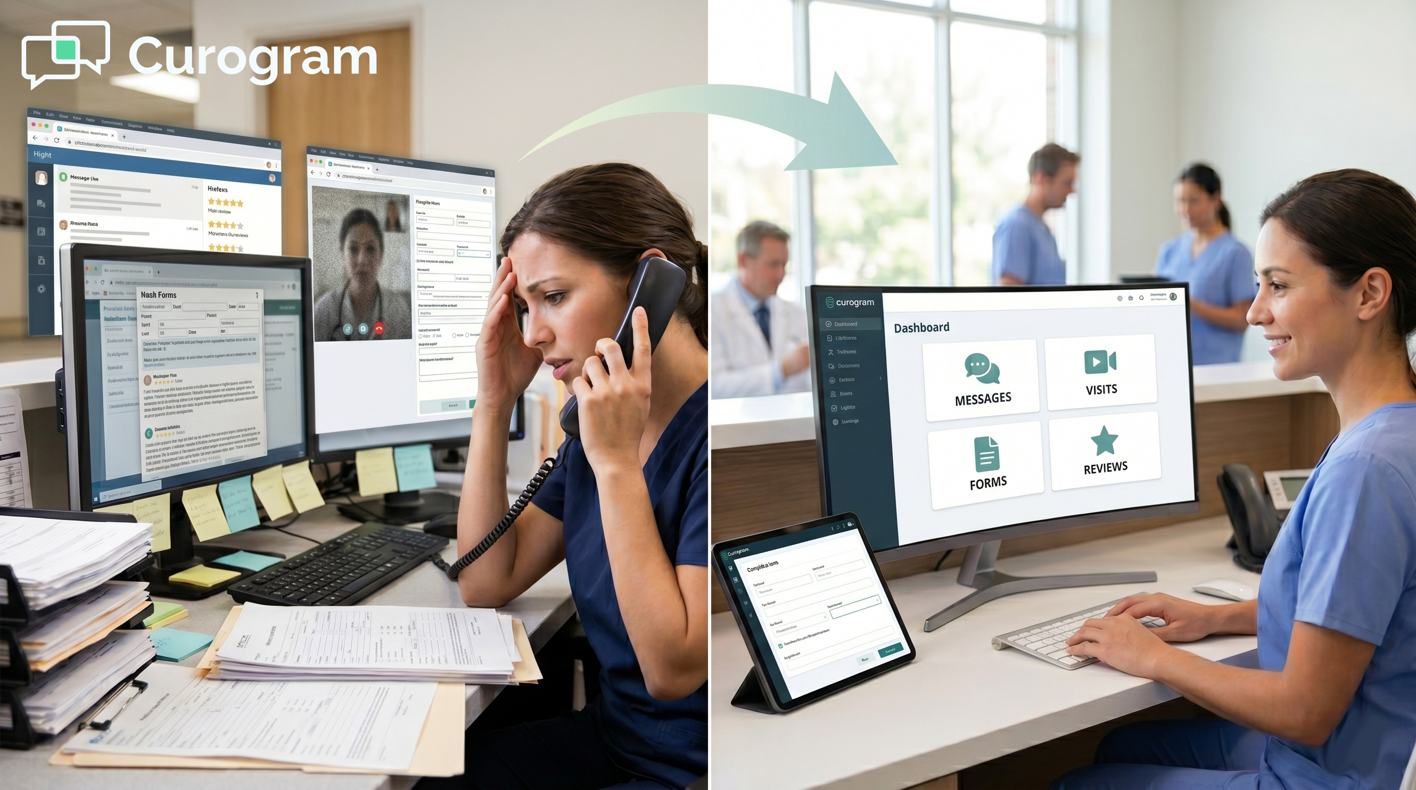 Switch from Doctible to Curogram: Migration Guide