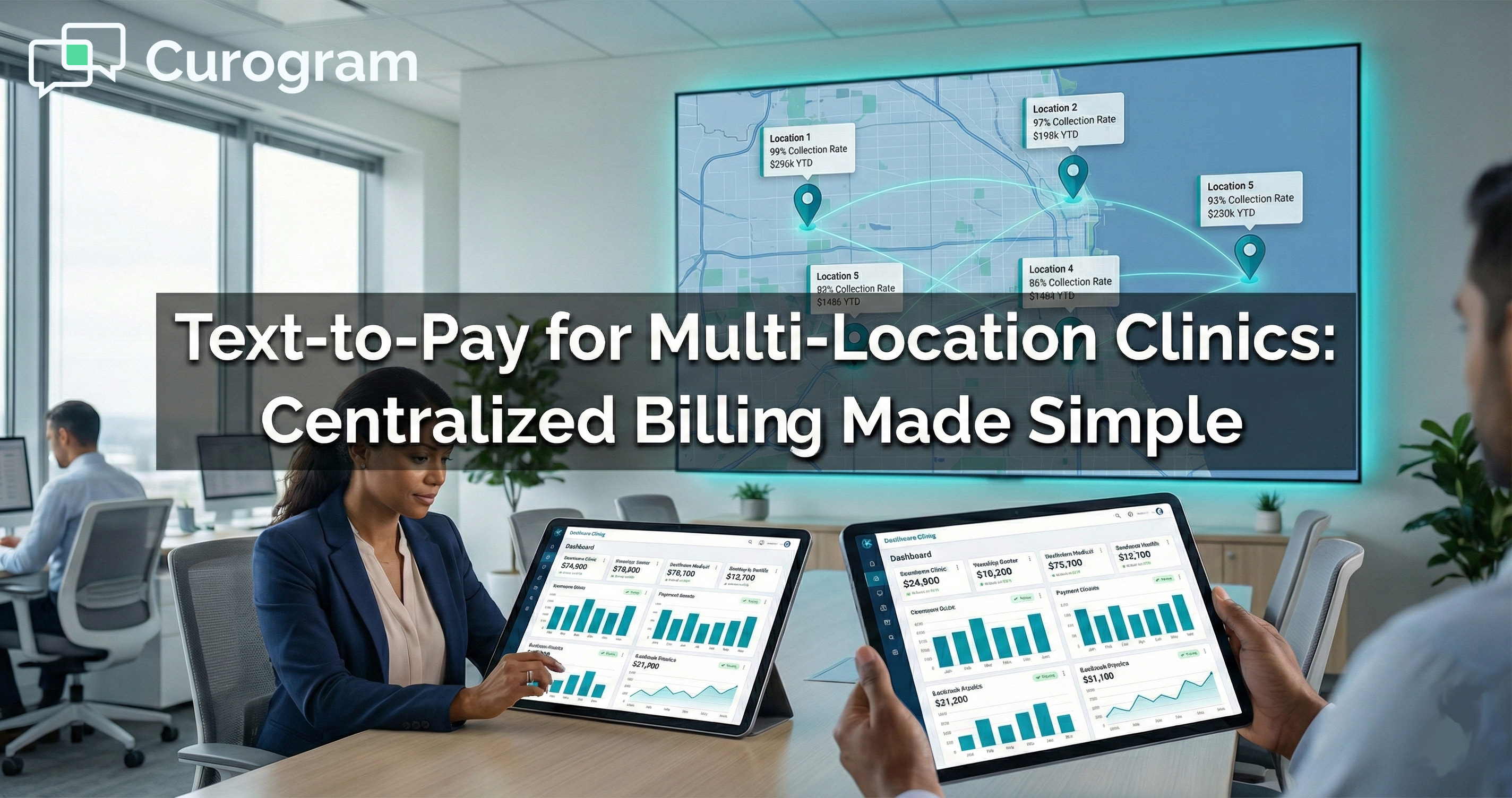 Text-to-Pay for Multi-Location Clinics: Simplified Centralized Billing